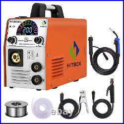 110/220V LED Gas/Gasless MIG Welder 200A Inverter IGBT ARC TIG Welding Machine