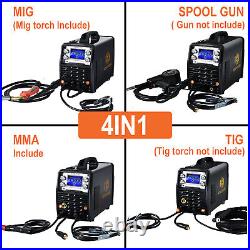 110/220V MIG Welder 180A ARC TIG Inverter Aluminum Steel Iron Welding Machine us