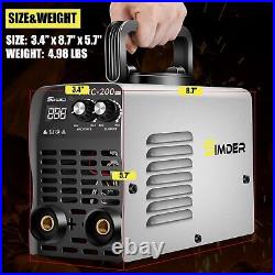 110/220V Portable Mini Stick Welder MMA ARC Welding Machine 50/60H IGBT Inverter