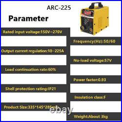 110V/220V ARC Handheld LCD Display Electric Welding Machine Inverter DIY Welder