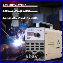 110V/220V ARC Welder ARC Welding Machine Inverter MMA Stick Electric 200A IGBT