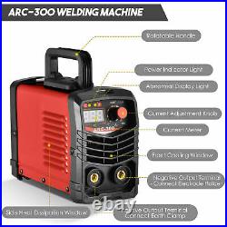 110V 300AMP Mini IGBT ARC Welding Machine Inverter DC MMA Electric Welder Stick
