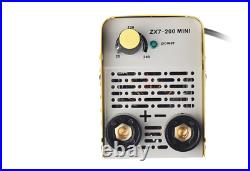 110V ZX7-200 miniGB 200A Mini Electric Welding Machine IGBT DC Inverter ARC MMA