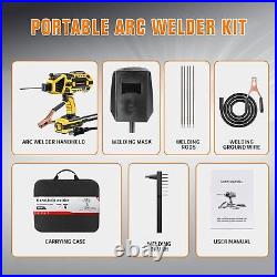 120A Handheld ARC Welder, 110V Portable Welding Machine with IGBT Inverter