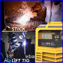 135A 110V Stick Welder MMA ARC Welding Machine with Lift TIG Torch