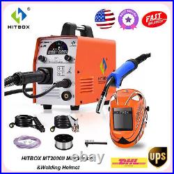 160A 4in1 MIG Welder/Helmet 110V 220V, Inverter Gas MMA TIG MIG, Welding Machine