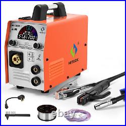 160A 4in1 MIG Welder/Helmet 110V 220V, Inverter Gas MMA TIG MIG, Welding Machine