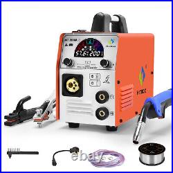 160A 4in1 MIG Welder/Helmet 110V 220V, Inverter Gas MMA TIG MIG, Welding Machine