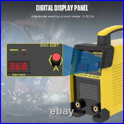160A Digital Display LCD Stick Arc Welder DC Inverter Welding Machine 110V/220V