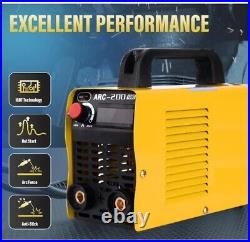 2 IN 1 MIG Welder Inverter 200AMP Gasless 110V 220V ARC TIG MIG Welding Machine