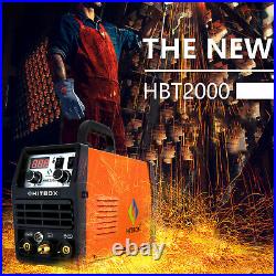 2 IN1 TIG Welder 200Amp 110V 220V HF Inverter IGBT Stick ARC TIG Welding Machine