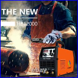 2 in 1 200A TIG Welder 110V/200V HF IGBT Inverter MMA ARC TIG Welding Machine