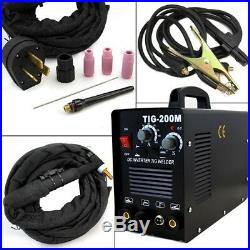2 in 1 TIG DC PULSE FREQUENCY HF WELDER 200 AMP MOSFET INVERTER MMA ARC STICK
