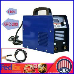 20-200 AMP 110V STICK/ARC/MMA DC Inverter Welder IGBT Electric Welding Machine