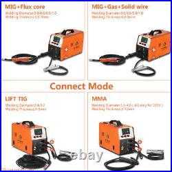 200A Aluminum MIG Welder MIG250 110V/220V Inverter Lift TIG ARC Welding-Machine