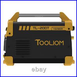 200A High Frequency 110V/220V Dual Voltage Digital Inverter Welder TIG/Stick/Arc