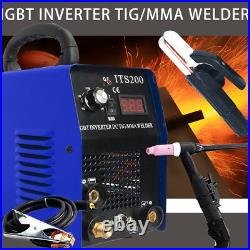 200A IGBT Interver TIG ARC Iron Copper Welder Machine DC Portable Machine 230V