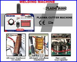 200A IGBT TIG/ARC/STICK Welder 2in1 Stainless Welding Machine & Kits 110/220V