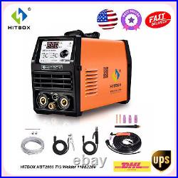 200A TIG Welder Inverter DC, 110/220V IGBT HF ARC TIG Welding Machine, HITBOX