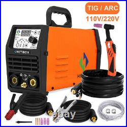 200AMP TIG Welder Pulse 110V/220V Inverter HF ARC Stick TIG Welding Machine