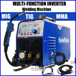 200Amp Inverter MIG TIG ARC Welder Gas/Gasless 220V MIG Welding Machine 2T/4T