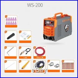 220V 10-200A Handheld Electric Welder Inverter MMA/TIG ARC Welding Machine Tool