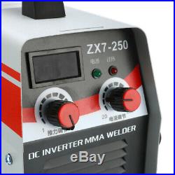 220V 20-250 AMP LED MMA Stick Welding IGBT Inverter Welder Machine ARC Force