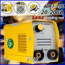 220V 200A Mini Electric Welding Machine IGBT Inverter ARC MMA Welder for Welding