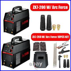 220V 225A ARC Force MMA Stick Welder IGBT Welding Inverter Machine 10PCS Kit Set