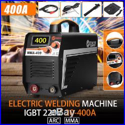 220V 400A MMA ARC Digital Electric Welding Machine DC IGBT Inverter Stick Welder