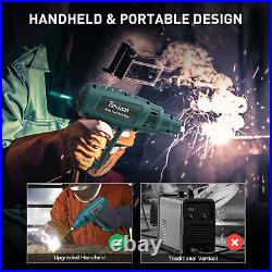 220V Hot Start Portable Welder Machine Digital Inverter ARC Welder Welding Gun