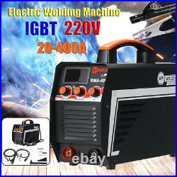 220V MMA ARC Digital Electric Welding Machine 400A IGBT Inverter Stick Welder US