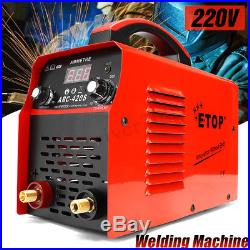 220V Portable Welder Inverter ARC-420S Electric Welder Tool Arc Welding Machine