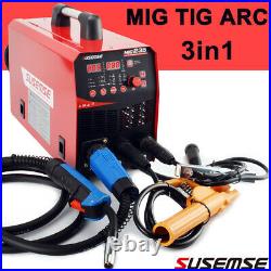 235Amp MIG TIG ARC MAG Gas Gasless Welder DC Welding Machine Inverter Tool 15AK