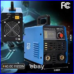 250A 110/220V Stick Welder ARC Welding Machine DC Inverter Welder Dual Voltage