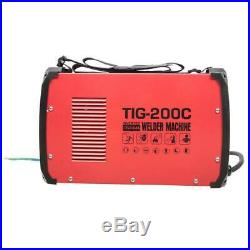 2In1 TIG/ARC Welding Machine Dual Voltage 110V / 220V Inverter DC 200AMP with Mask