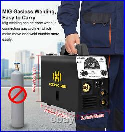 3-IN-1 MIG Welder 110V 220V Gas Gasless ARC MMA TIG Welding Machine Inverter