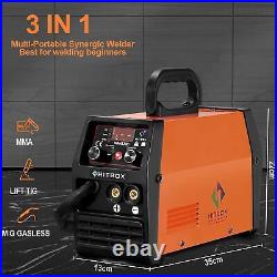 3 in 1 MIG Welder 110V 220V 140Amp Inverter Gasless ARC TIG MIG Welding Machine
