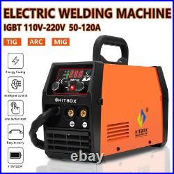 3 in 1 MIG Welder 140A 220V 110V Inverter DC IGBT ARC LIGT TIG Welding Machine