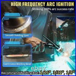 3 in 1 TIG Welder HF TIG ARC Clean Welding Machine 210Amp withPulse Torch Inverter