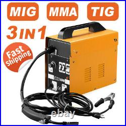 3 in1 130 MIG Welder Wire Gasless Inverter Lift TIG ARC Welding Machine