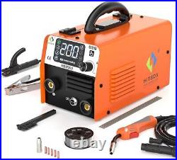 3IN1 110V Portable MIG Welder HITBOX ARC LIFT TIG MIG Gasless Welding Machine US