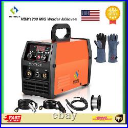 3IN1 MIG Welder 110220V Inverter Flux Core Gasless ARC TIG MIG Weld Machi+Gloves