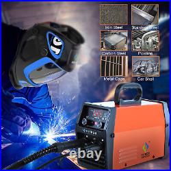 3IN1 MIG Welder 110220V Inverter Flux Core Gasless ARC TIG MIG Weld Machi+Gloves