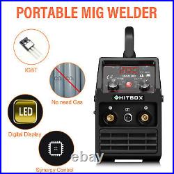 3IN1 MIG Welder 110220V Inverter Flux Core Gasless ARC TIG MIG Weld Machi+Gloves