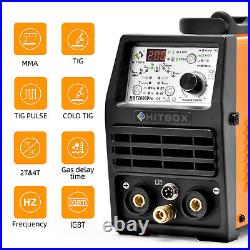 4 IN1 200A Cold Pulse TIG Welder 110V 220V ARC MMA TIG IGBT Welding Machine+Mask