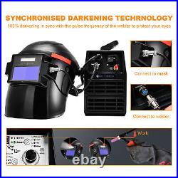 4 IN1 200A Cold Pulse TIG Welder 110V 220V ARC MMA TIG IGBT Welding Machine+Mask