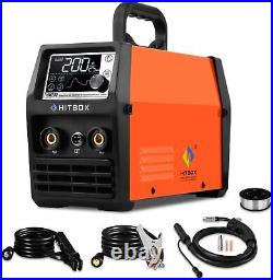 4 in 1 110V/220V Gasless MIG Welder 140A ARC Lift TIG IGBT Inverter Welding US