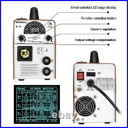 4 in 1 200A MIG TIG Welder 110V 220V DC Inverter Gasless/Gas MIG Welding Machine