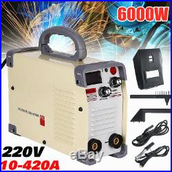 420 AMP Welder Inverter ARC MMA Stick Torch Welding Machine Kit with Mask AC 220V